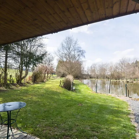 Splendid Chalet In With Fenced Garden Dağ evi Gouvy